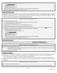 Supplemental Checklist for Accounts, Waivers of Partial Account and Certificates of Termination - Full Administration - Greene County, Ohio, Page 3