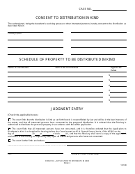 Form 10.0 Application to Distribute in Kind - Greene County, Ohio, Page 2