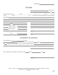 Form 16.4 Notice of Hearing on Application for Appointment Guardian of Minor to Parent, Known Next of Kin and Person Having Custody - Green County, Ohio, Page 2