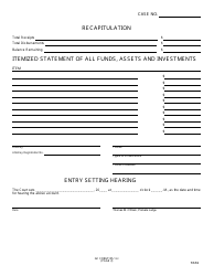 GC Form 105.1-H Trustee&#039;s Account - Greene County, Ohio, Page 2