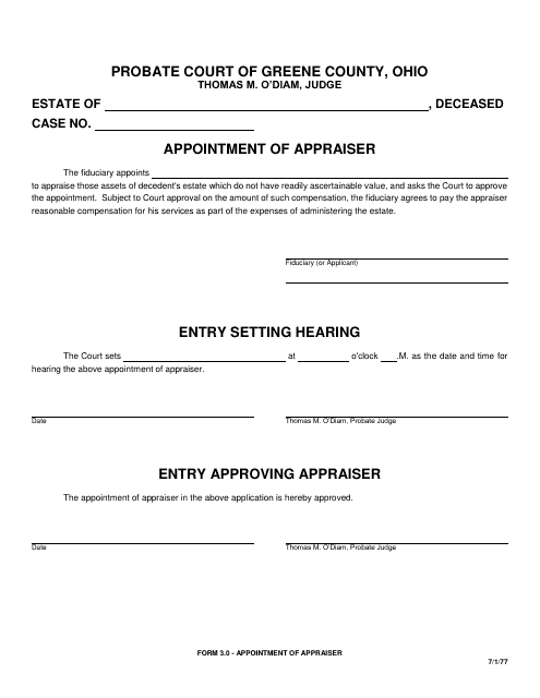 Form 3.0  Printable Pdf