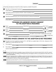 Form 18.0 Petition for Adoption of Minor - Greene County, Ohio, Page 2
