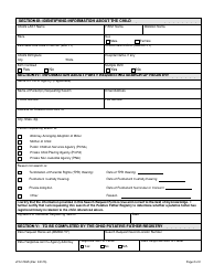 Form JFS01695 Application for Search of Ohio Putative Father Registry - Ohio, Page 2