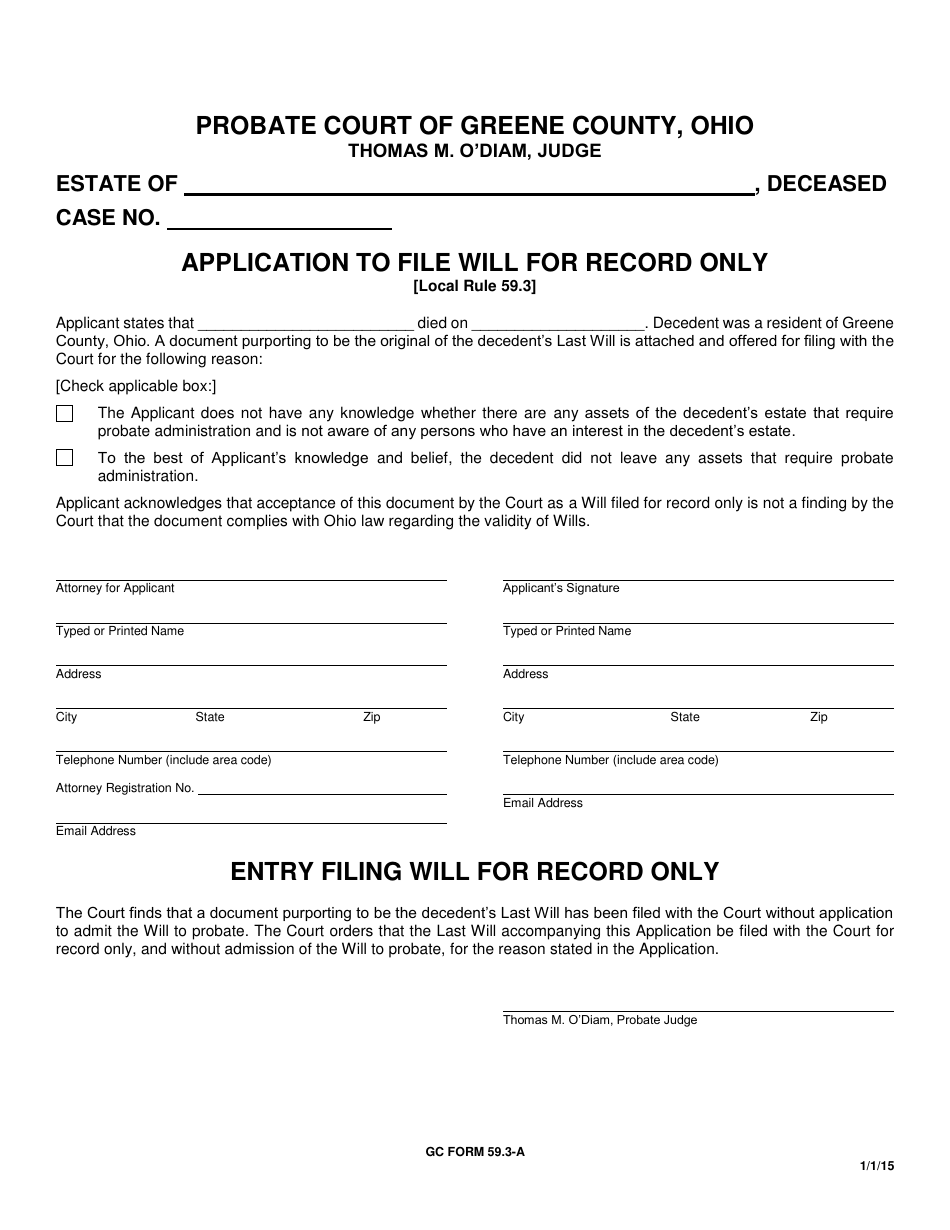 GC Form 59.3-A - Fill Out, Sign Online and Download Fillable PDF ...