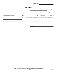 Form 17.3 Notice to Prospective Ward of Application and Hearing - Greene County, Ohio, Page 2