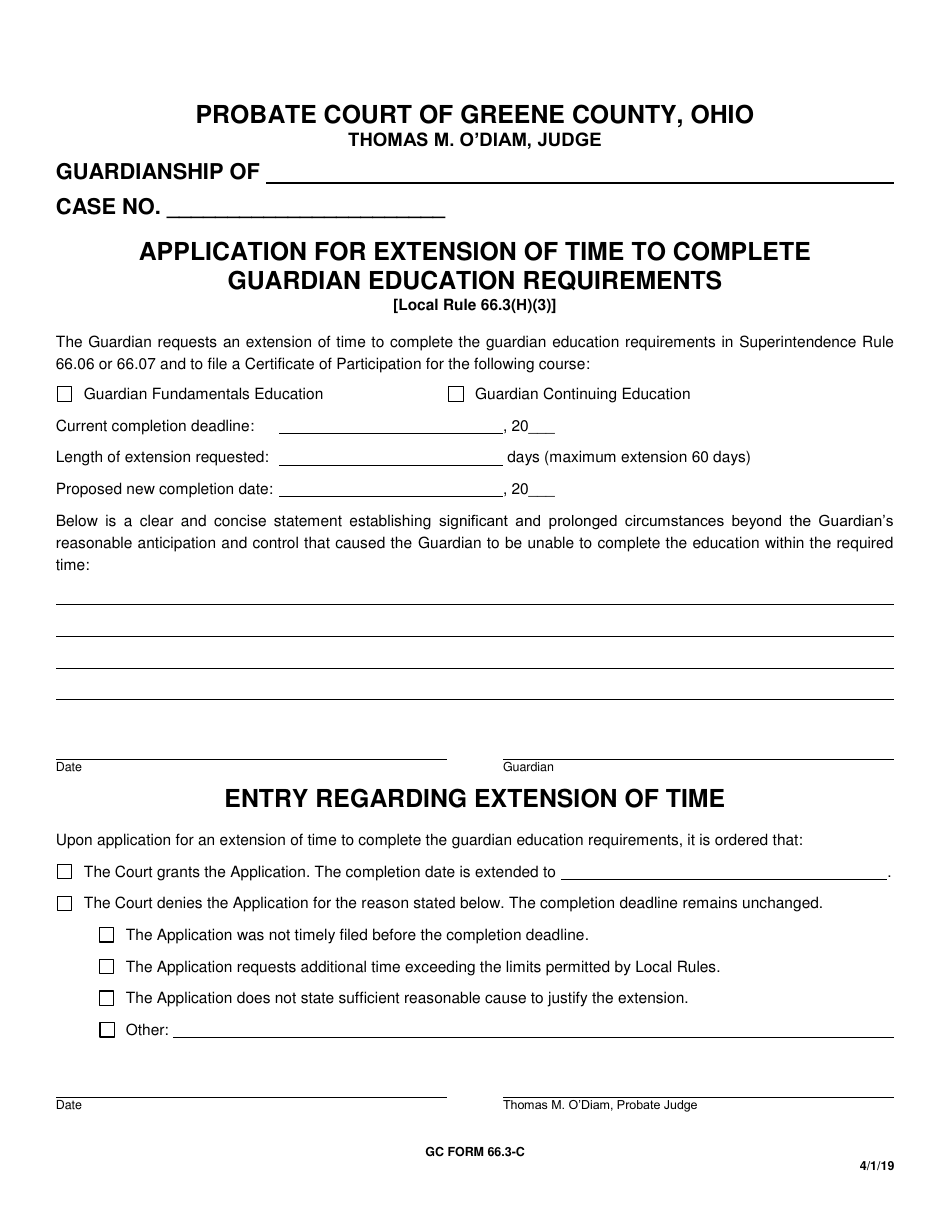 Gc Form C Fill Out Sign Online And Download Fillable Pdf