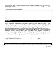 Identity Theft Complaint Form - Kansas, Page 4