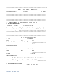 Application for Shellfish Relay - New Hampshire, Page 2