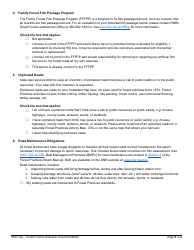 Small Forest Landowner Checklist Road Maintenance and Abandonment Plan - Washington, Page 2