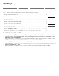 Form M706Q Election to Claim the Qualified Small Business and Farm Property Deduction - Minnesota, Page 6