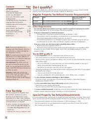 Instructions for Form M1PR Homestead Credit Refund (For Homeowners) and Renter&#039;s Property Tax Refund - Minnesota, Page 2