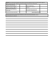 Formulario C58P Estado Financiero Personal - Minnesota (Spanish), Page 4