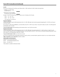 Form DC1 Annual Registration Fee for Dry Cleaning Facilities - Minnesota, Page 3