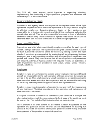 Aircraft Incident/Accident Statement - Flight Operations Program - Louisiana, Page 4