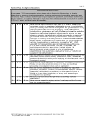 Form DBPR VM1 Application for Licensure: Examination or Re-examination - Florida, Page 7