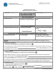 ETA Form 9061 Work Opportunity Tax Credit Individual Characteristics Form (Icf)