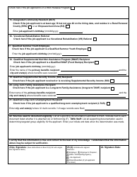 ETA Form 9061 Work Opportunity Tax Credit Individual Characteristics Form (Icf), Page 2