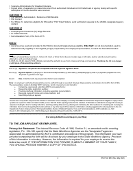 ETA Form 9061 Work Opportunity Tax Credit Individual Characteristics Form (Icf), Page 4