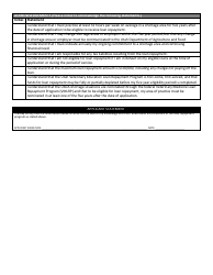 Application for the Utah Veterinary Education Loan Repayment Program - Utah, Page 2