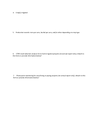 Spring and Fall Annual Report Form - Water Optimization Program - Utah, Page 2