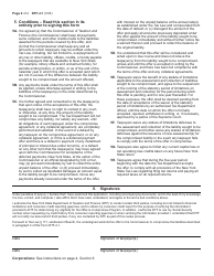 Form DTF-4.1 Offer in Compromise for Fixed and Final Liabilities - New York, Page 2