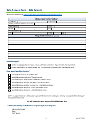 Data Request Form - Data Subject - Minnesota, Page 6