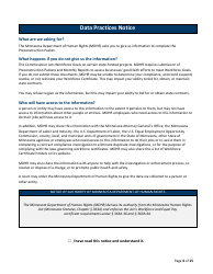 Preconstruction Packet for Prime Contractors - Minnesota, Page 4