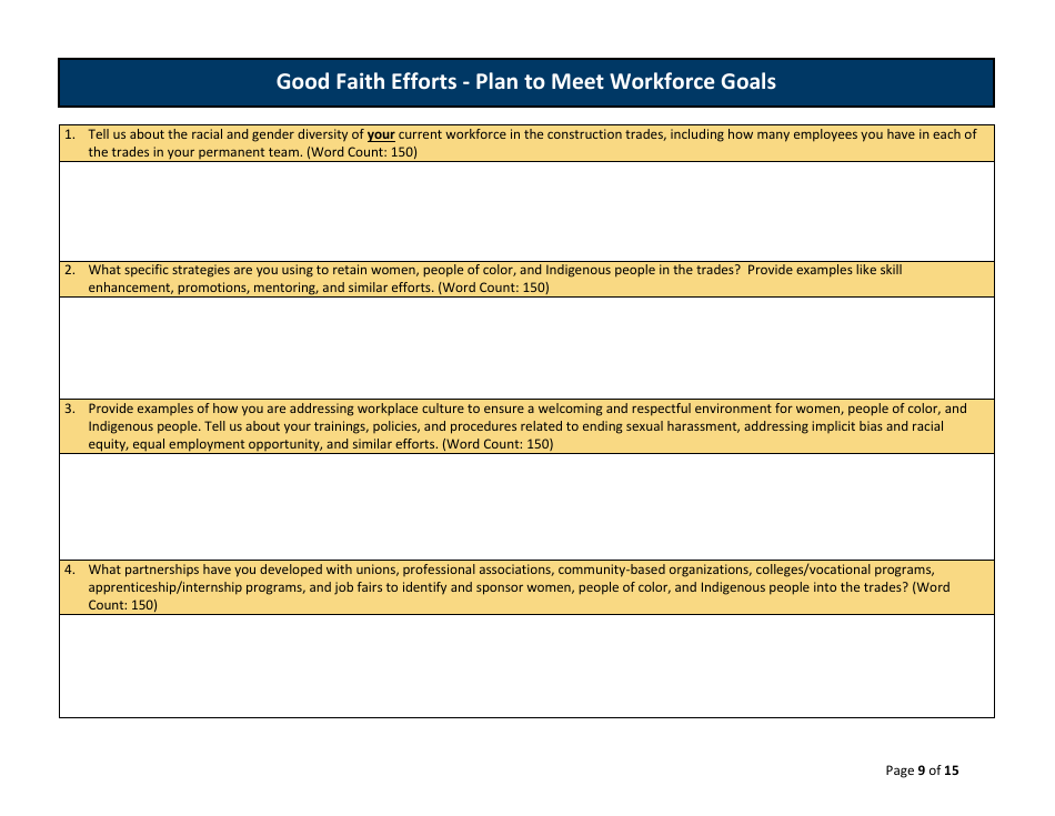 Preconstruction Packet for Prime Contractors - Minnesota, Page 9