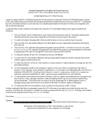 Electronic Birth/Death Registry System (Vrs) User Application Form - Nevada, Page 2