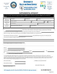 Application for a Correction of a Record - Nevada, Page 6