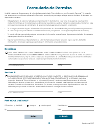 Formulario De Informacion Sobre Un Reclamo Por Discriminacion - Nebraska (Spanish), Page 8