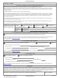 DD Form 2876-3 TRICARE Prime Enrollment, Disenrollment, and Primary Care Manager (PCM) Change Form (Overseas), Page 5