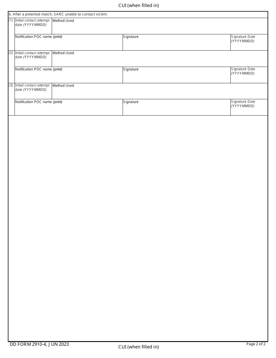 DD Form 2910 4 Fill Out Sign Online And Download Fillable PDF dd-form-2910-4-fill-out-sign-online-and-download-fillable-pdf