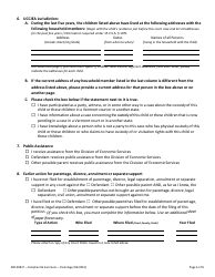 Form 400-00817 Summons and Verified Complaint to Establish Parentage and/or Related Obligations - Vermont, Page 6