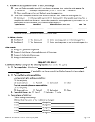 Form 400-00817 Summons and Verified Complaint to Establish Parentage and/or Related Obligations - Vermont, Page 7