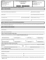 Document preview: Form 23.121 Dealer's Motor Vehicle Inventory Declaration - Harris County, Texas
