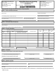 Document preview: Form 23.128 Retail Manufactured Housing Inventory Tax Statement - Harris County, Texas, 2023