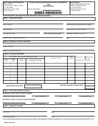 Document preview: Form 23.12E Dealer's Vessel and Outboard Inventory Tax Statement - Harris County, Texas, 2023