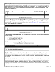 Application for Funding - Nhs Asset Management Program - Washington, Page 3