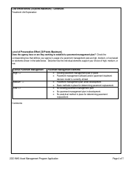 Application for Funding - Nhs Asset Management Program - Washington, Page 4