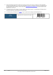Form LA01 Part B Conversion of a Lease Application - Queensland, Australia, Page 2