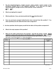 Form NPD-19 Position Questionnaire - Nevada, Page 5