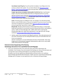 Form CCT100 Instructions - Plaintiff&#039;s Statement of Claim - Minnesota (English/Somali), Page 10