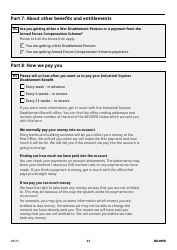 Form BI100PD Industrial Injuries Disablement Benefit for a Prescribed Industrial Disease - United Kingdom, Page 11