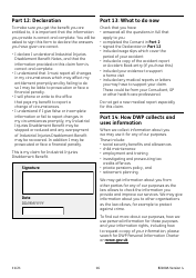 Form BI100A Industrial Injuries Disablement Benefit - United Kingdom, Page 16