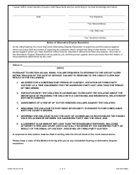 Form FA10 Motion for Family Access Order - Missouri, Page 2