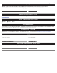 Formulario 2935-S Informacion Para La Inscripcion - Texas (Spanish), Page 6