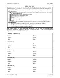 Form 1396-1 Minor Its Form - Ohio