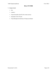 Form 1396-1 Minor Its Form - Ohio, Page 2