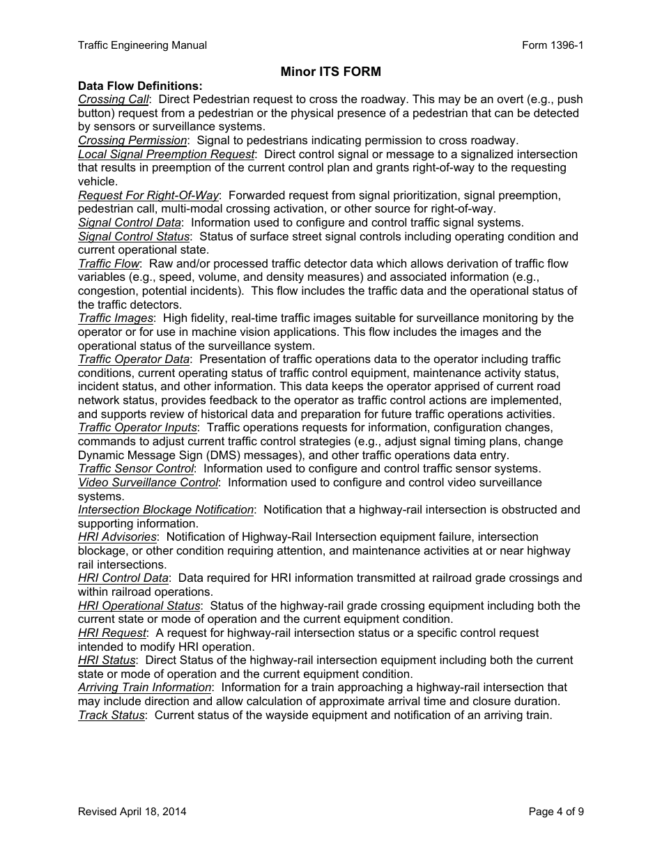 Form 1396-1 Minor Its Form - Ohio, Page 4